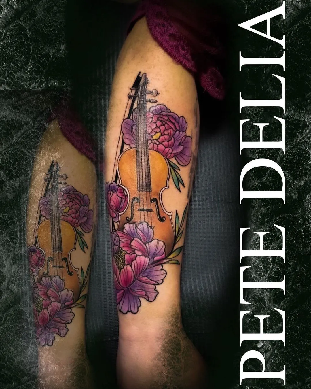 black & grey realism tattoo by Pete Delia at Fallen Raven Tattoo Studio in Simpsonville, SC