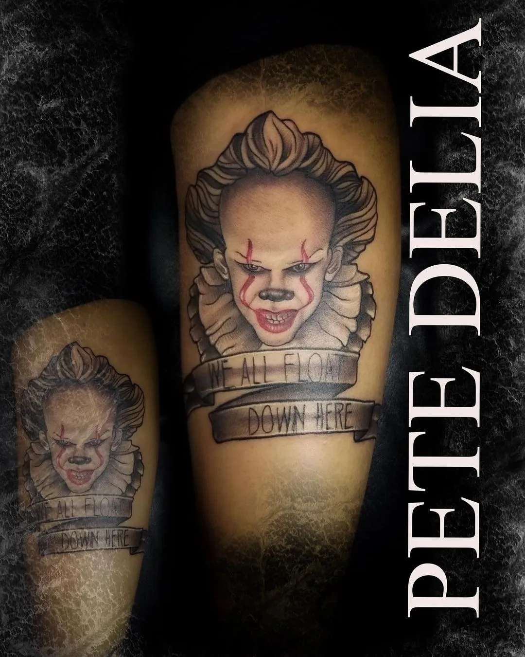 black & grey realism tattoo by Pete Delia at Fallen Raven Tattoo Studio in Simpsonville, SC