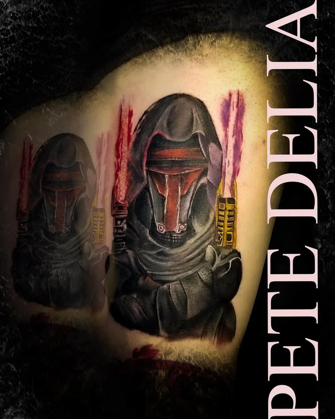 black & grey realism tattoo by Pete Delia at Fallen Raven Tattoo Studio in Simpsonville, SC