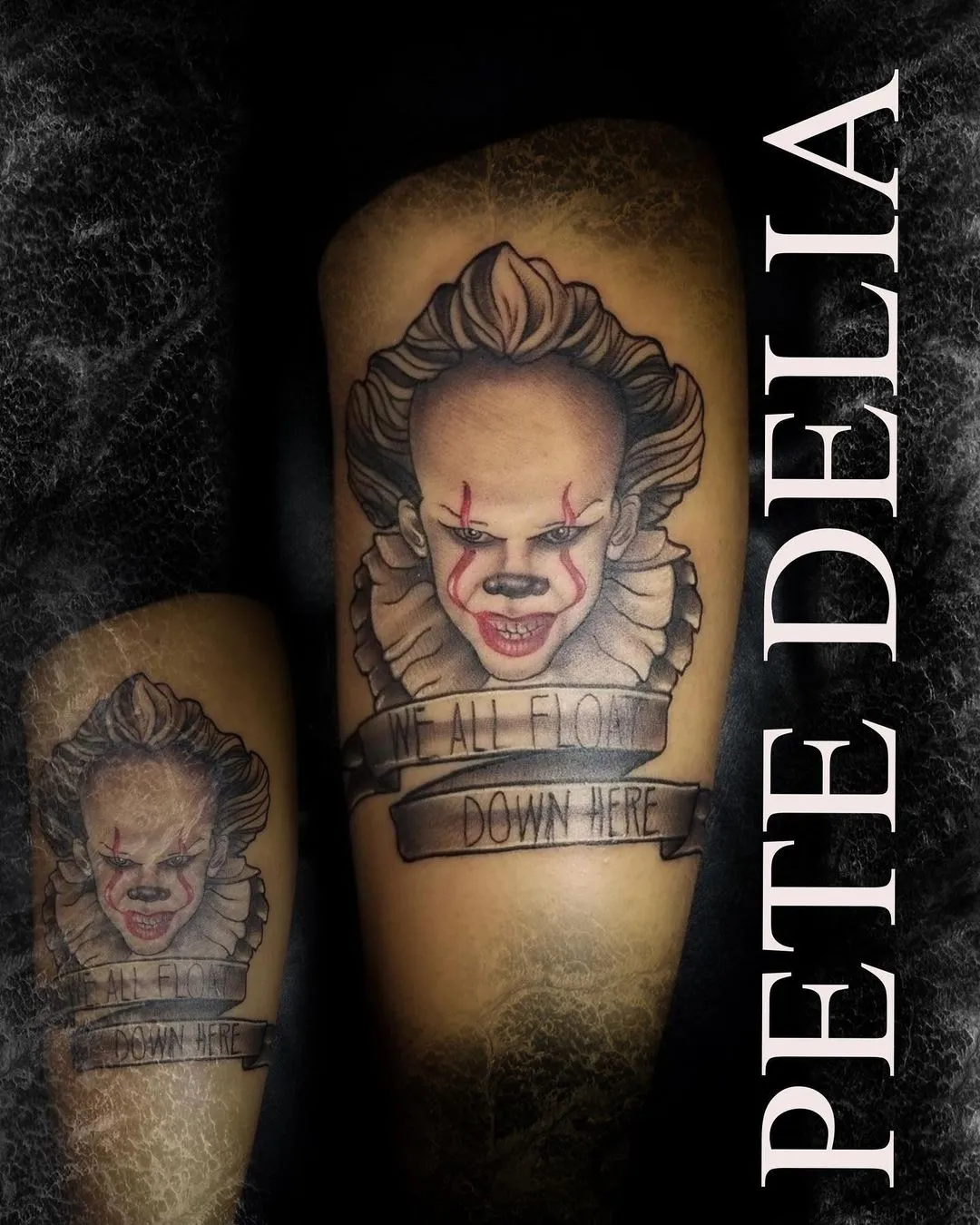 black & grey realism tattoo by Pete Delia at Fallen Raven Tattoo Studio in Simpsonville, SC