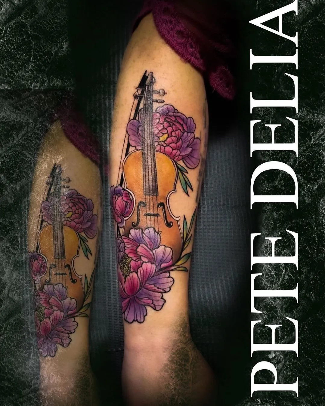 black & grey realism tattoo by Pete Delia at Fallen Raven Tattoo Studio in Simpsonville, SC