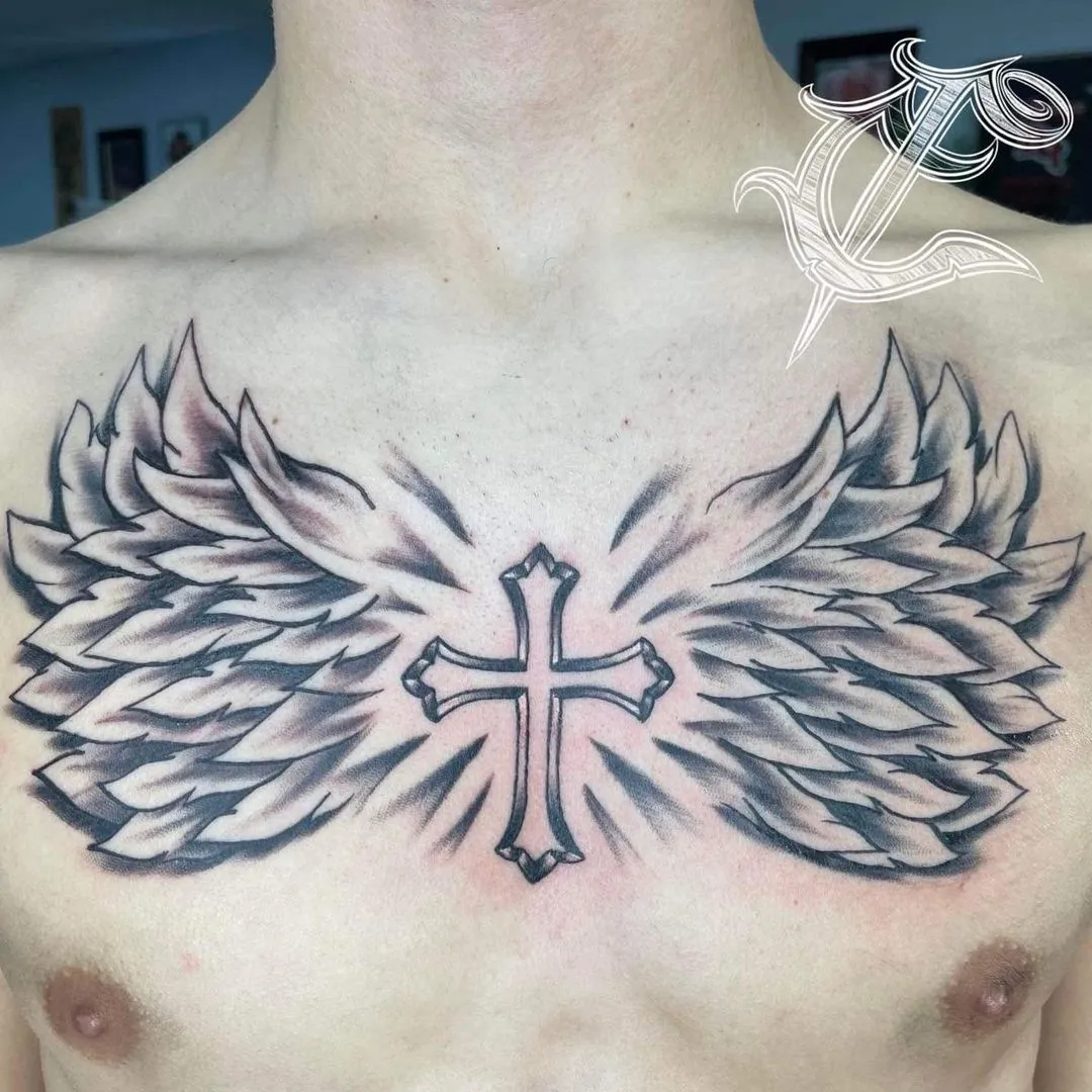 custom tattoos tattoo by TJ Cornelius at Fallen Raven Tattoo Studio in Simpsonville, SC