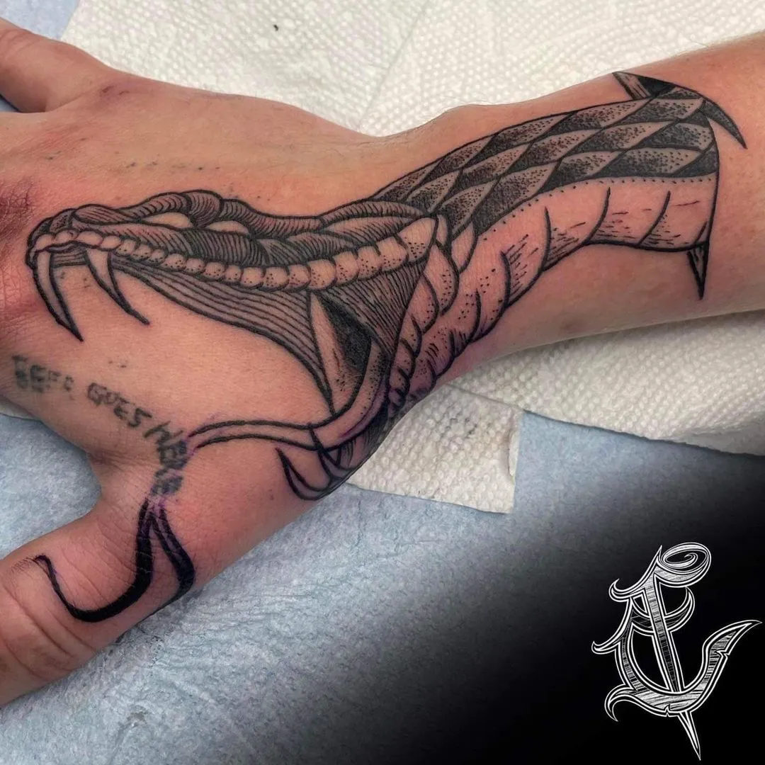 custom tattoos tattoo by TJ Cornelius at Fallen Raven Tattoo Studio in Simpsonville, SC