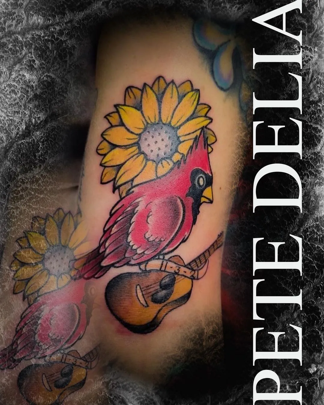 black & grey realism tattoo by Pete Delia at Fallen Raven Tattoo Studio in Simpsonville, SC