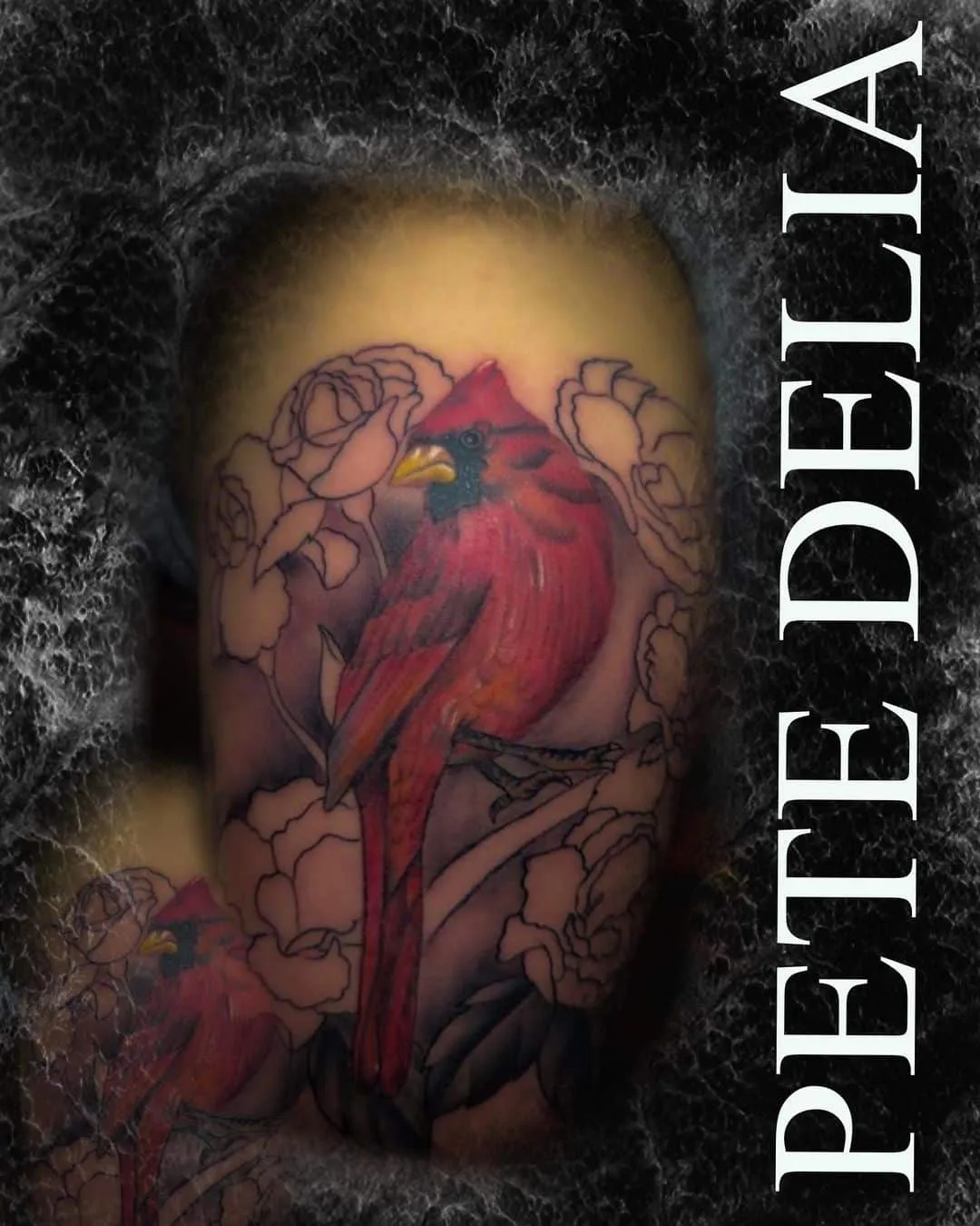 black & grey realism tattoo by Pete Delia at Fallen Raven Tattoo Studio in Simpsonville, SC