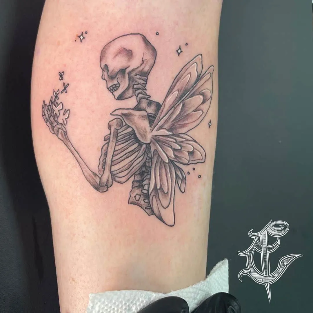 black & grey realism tattoo by TJ Cornelius at Fallen Raven Tattoo Studio in Simpsonville, SC