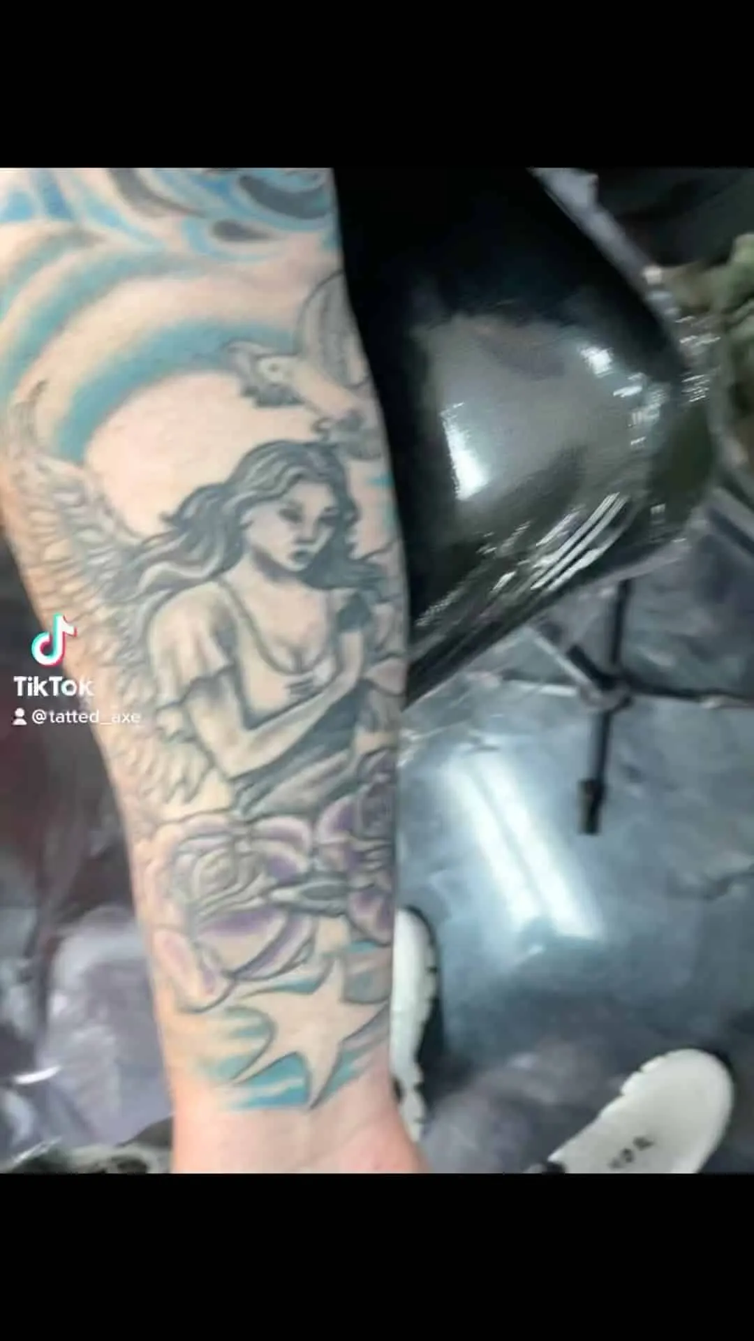 custom tattoos tattoo by TJ Cornelius at Fallen Raven Tattoo Studio in Simpsonville, SC