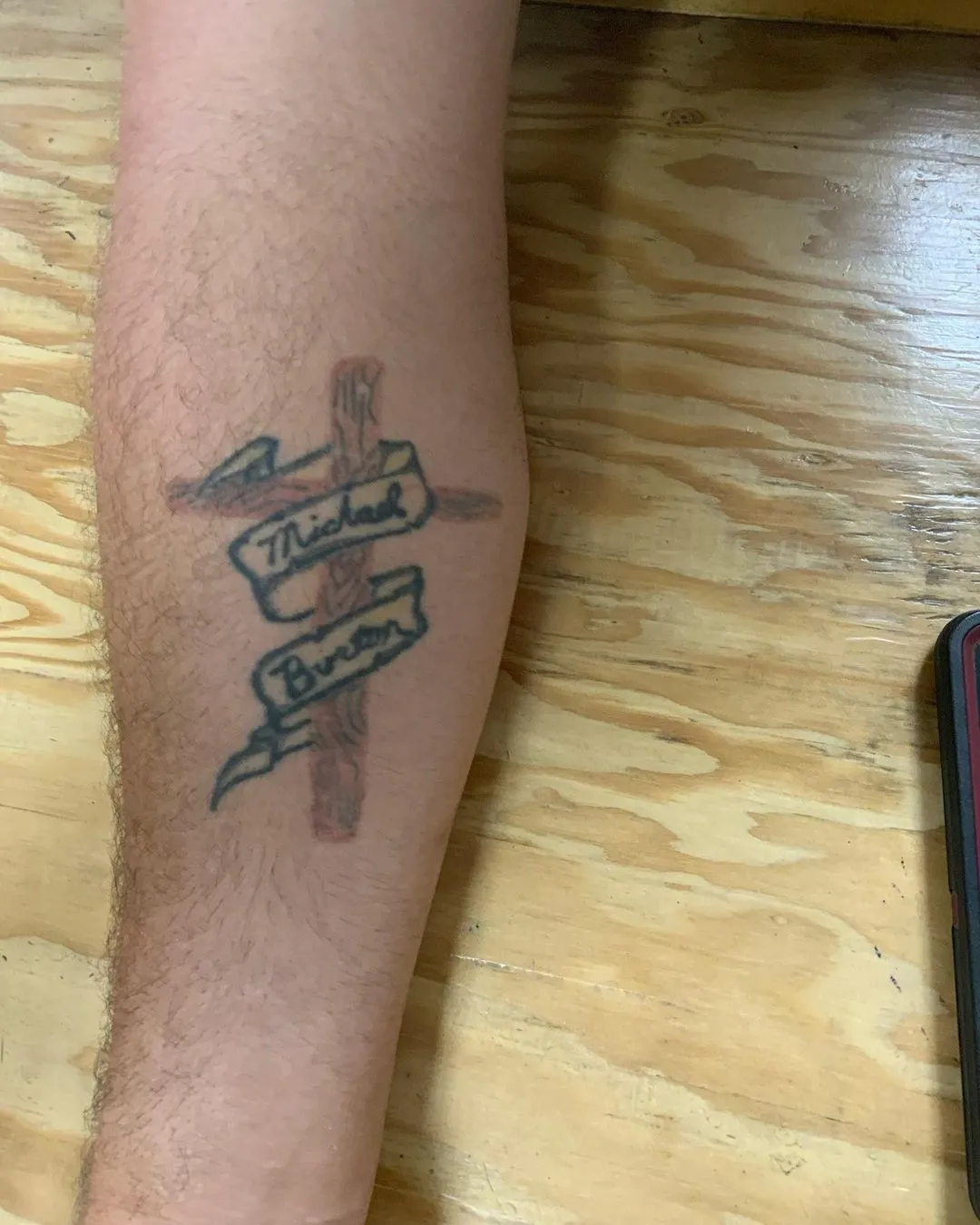 black & grey realism tattoo by Pete Delia at Fallen Raven Tattoo Studio in Simpsonville, SC