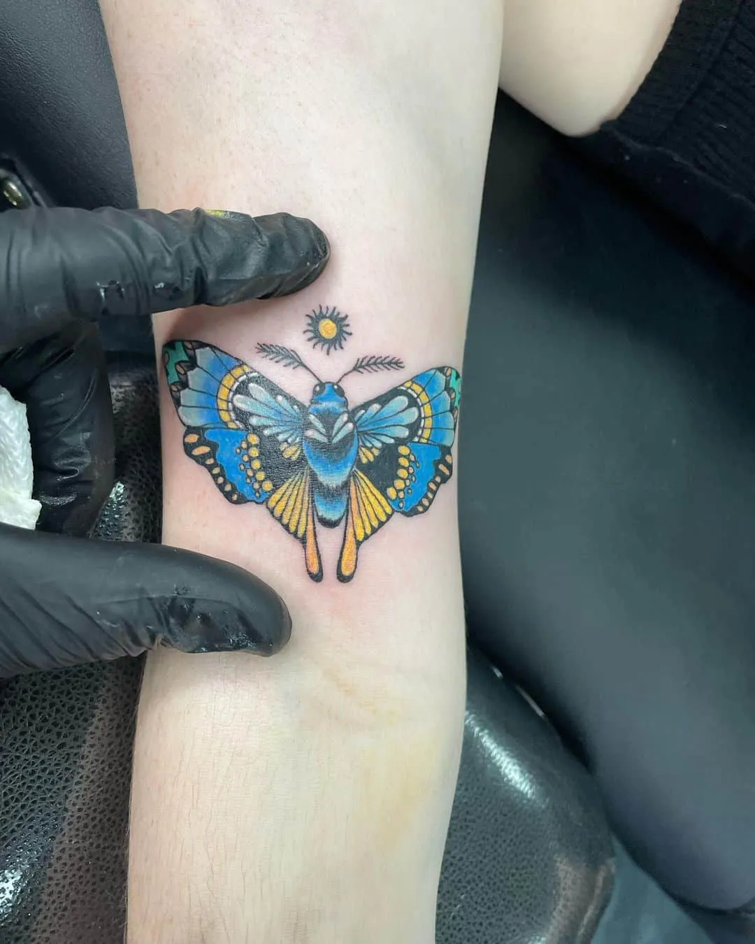 custom tattoos tattoo by TJ Cornelius at Fallen Raven Tattoo Studio in Simpsonville, SC