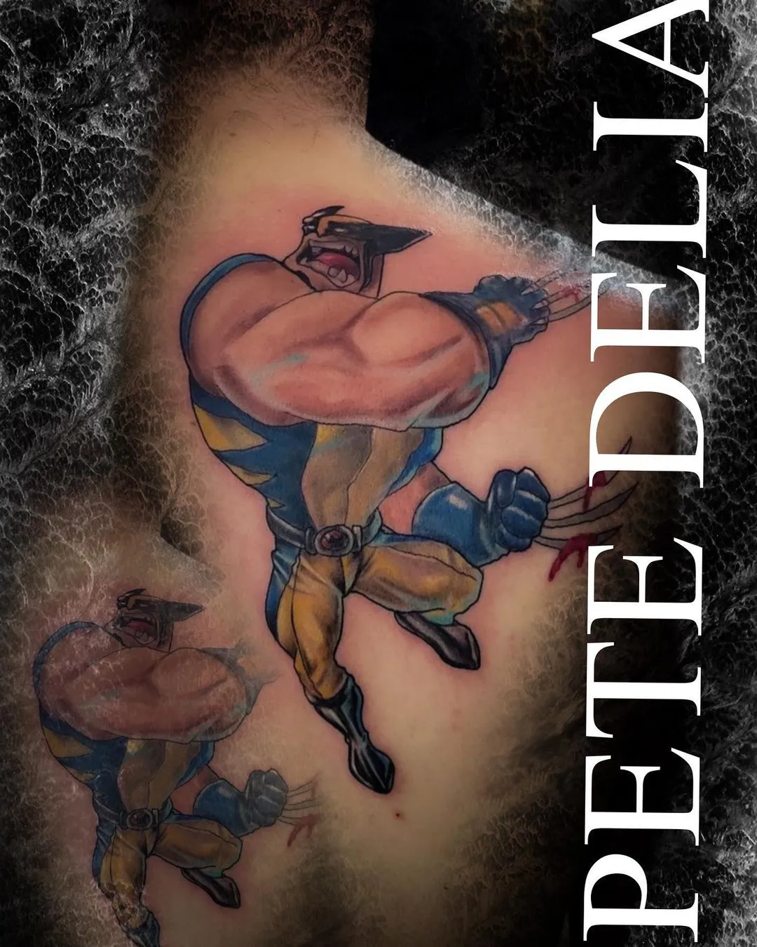 black & grey realism tattoo by Pete Delia at Fallen Raven Tattoo Studio in Simpsonville, SC
