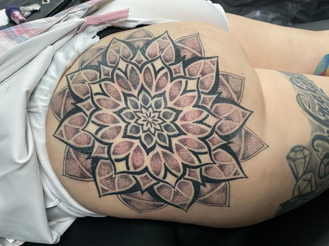 black & grey realism tattoo by TJ Cornelius at Fallen Raven Tattoo Studio in Simpsonville, SC