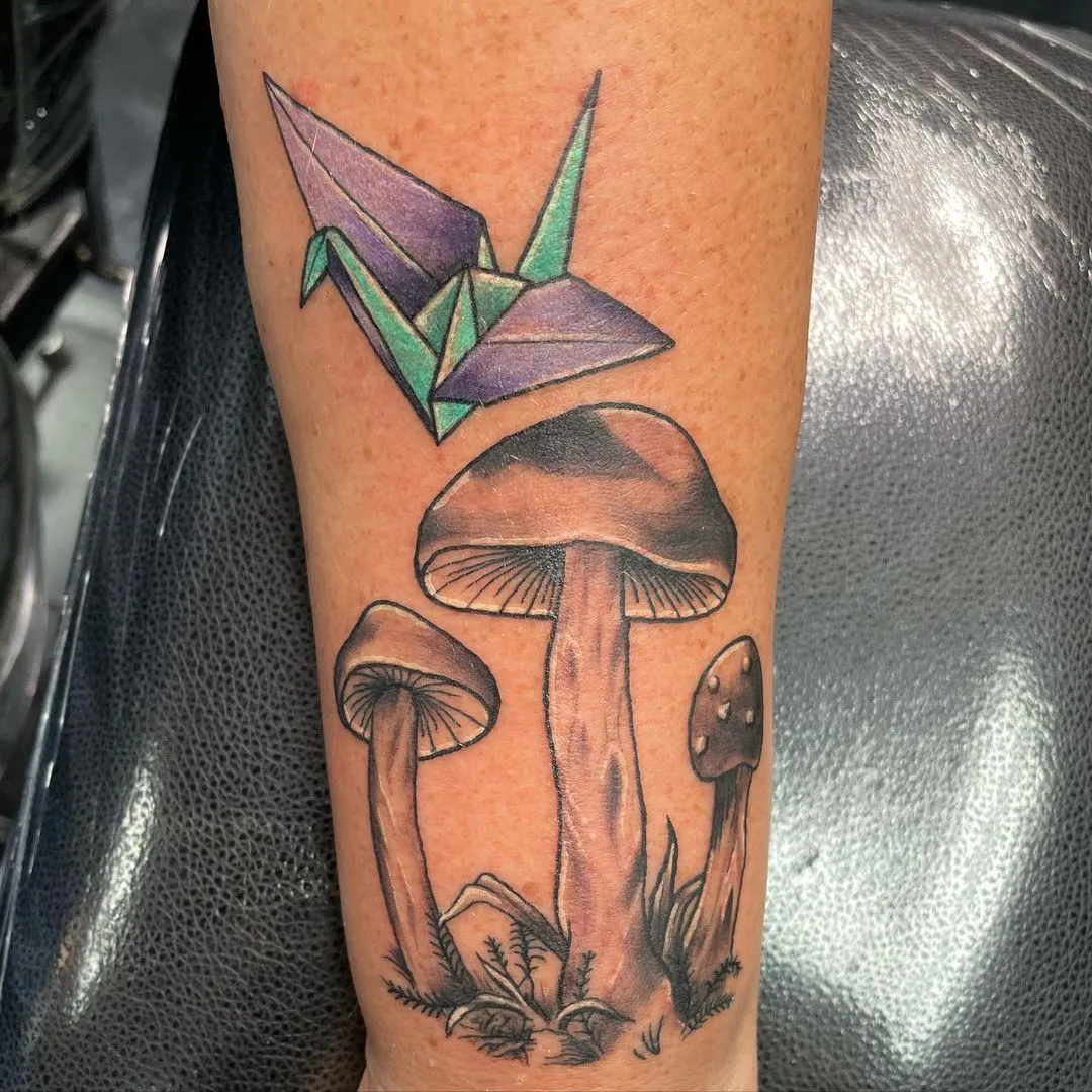 custom tattoos tattoo by TJ Cornelius at Fallen Raven Tattoo Studio in Simpsonville, SC