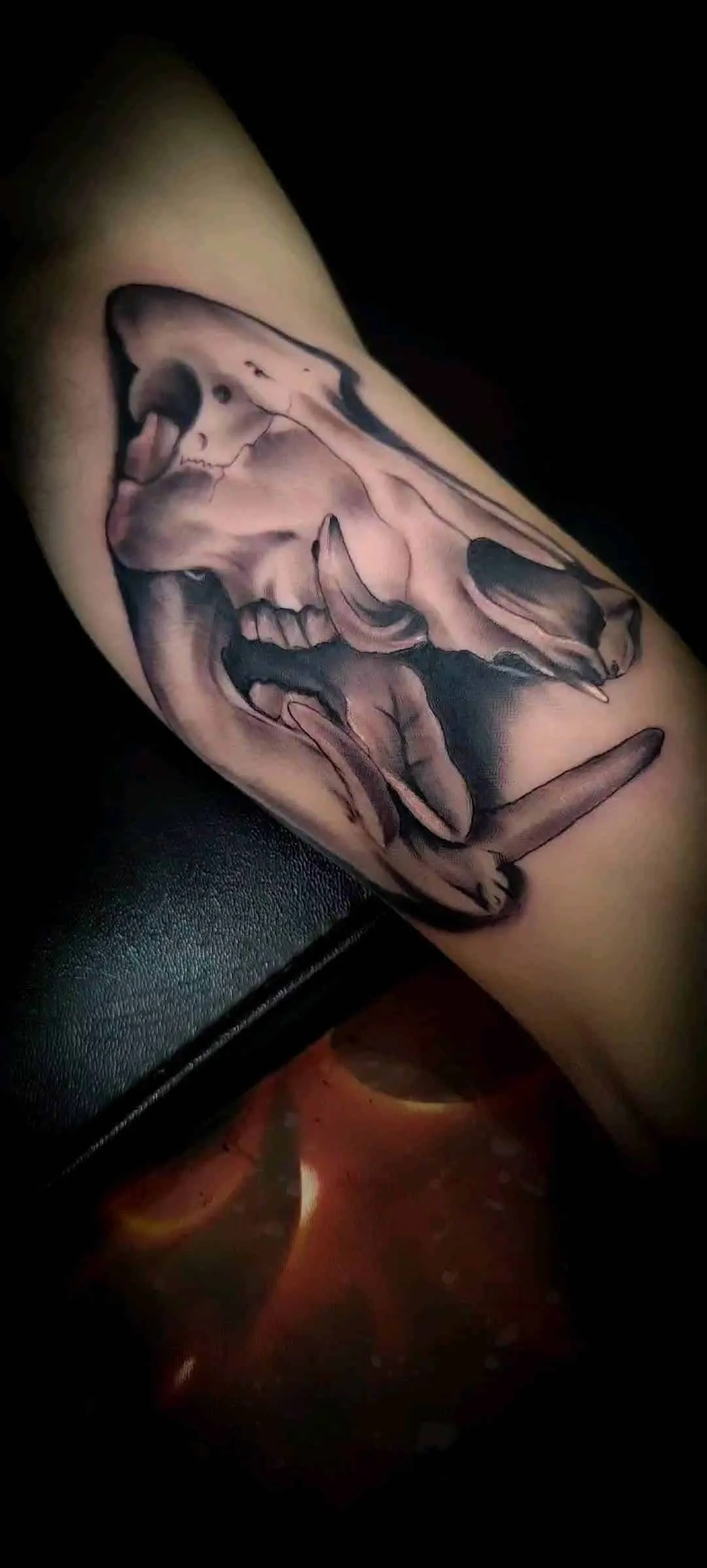 black & grey realism tattoo by Pete Delia at Fallen Raven Tattoo Studio in Simpsonville, SC