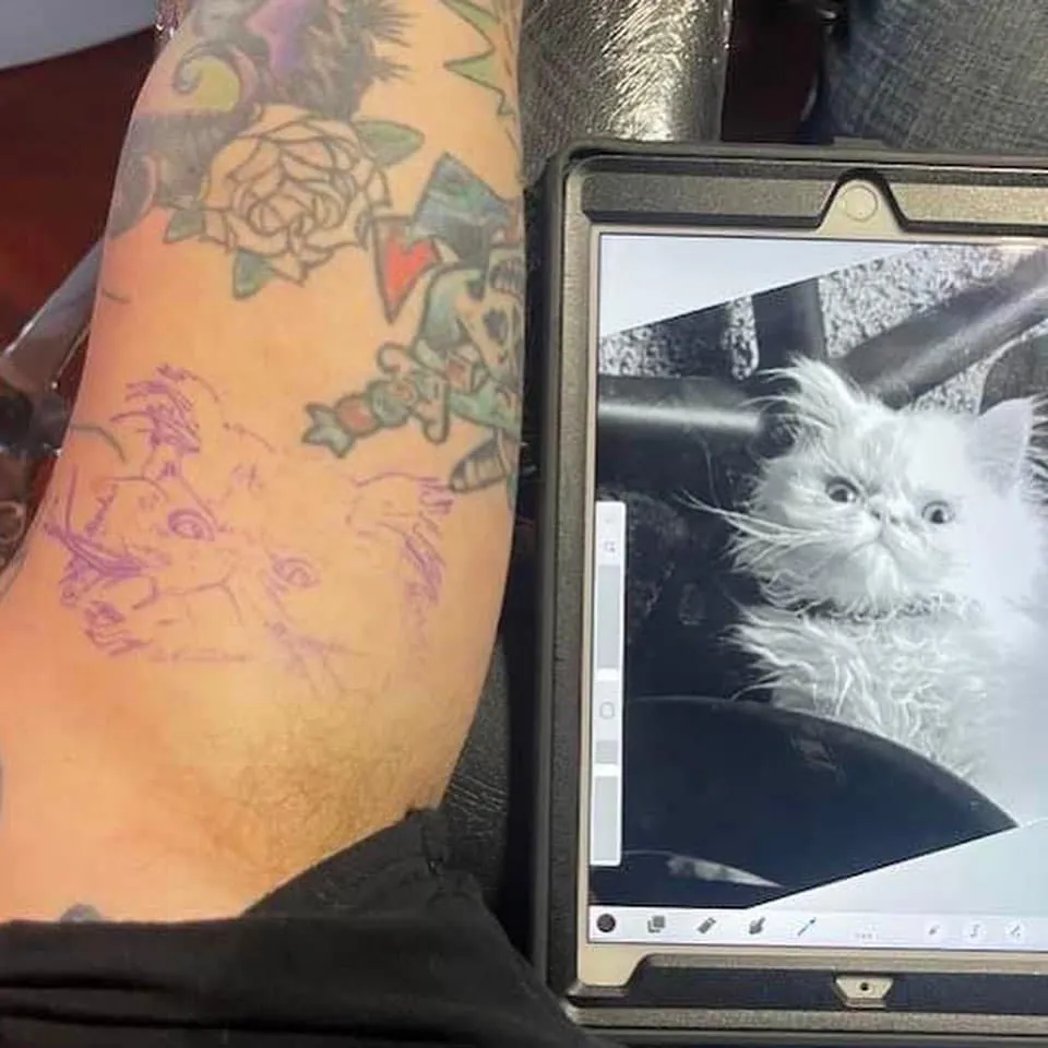custom tattoos tattoo by TJ Cornelius at Fallen Raven Tattoo Studio in Simpsonville, SC