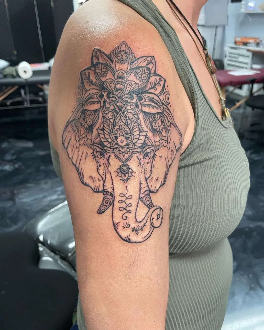 cover-ups tattoo by TJ Cornelius at Fallen Raven Tattoo Studio in Simpsonville, SC