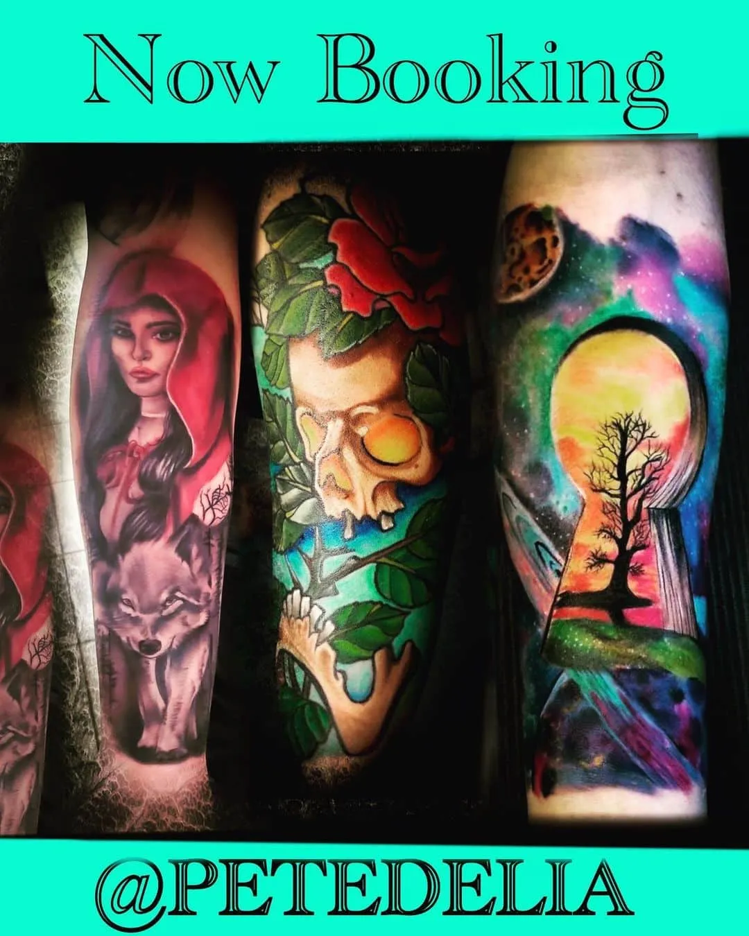 black & grey realism tattoo by Pete Delia at Fallen Raven Tattoo Studio in Simpsonville, SC