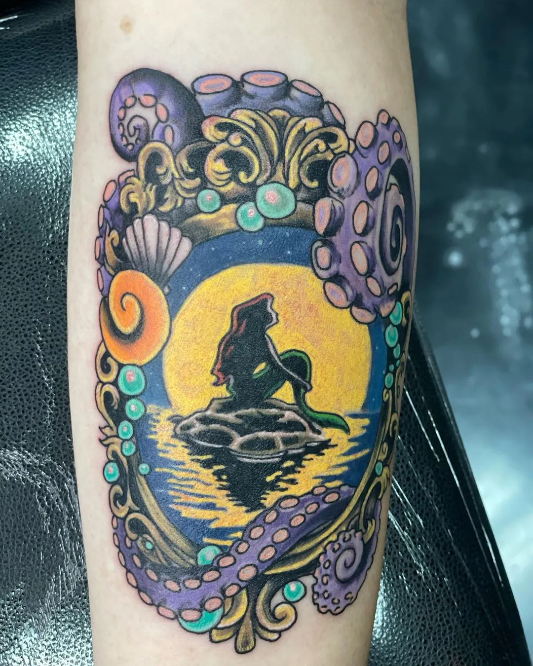 cover-ups tattoo by TJ Cornelius at Fallen Raven Tattoo Studio in Simpsonville, SC