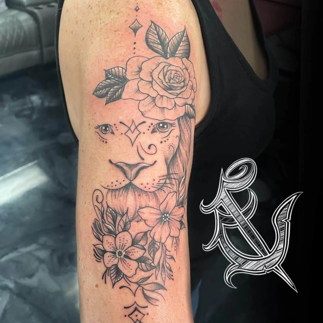 cover-ups tattoo by TJ Cornelius at Fallen Raven Tattoo Studio in Simpsonville, SC