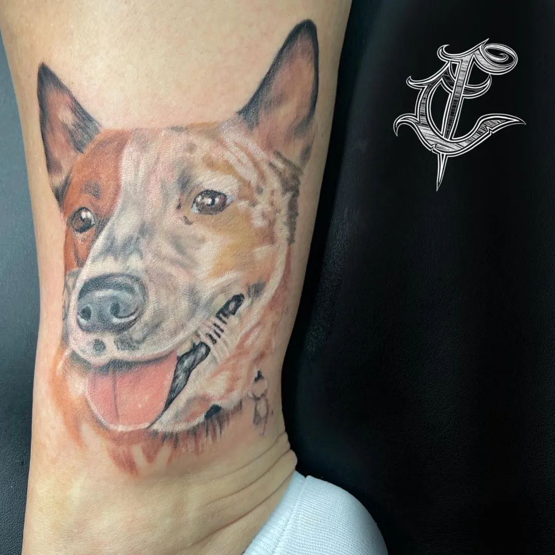custom tattoos tattoo by TJ Cornelius at Fallen Raven Tattoo Studio in Simpsonville, SC