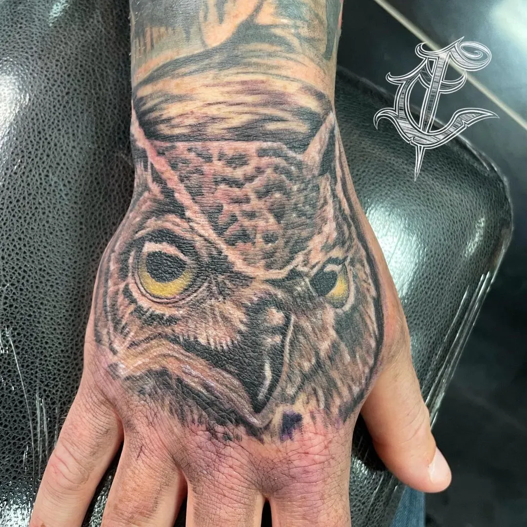custom tattoos tattoo by TJ Cornelius at Fallen Raven Tattoo Studio in Simpsonville, SC