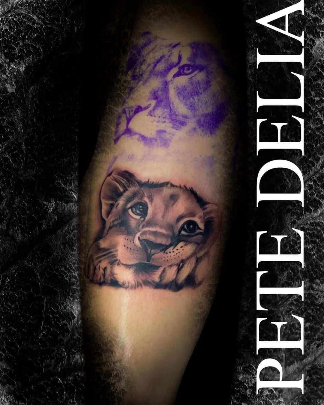black & grey realism tattoo by Pete Delia at Fallen Raven Tattoo Studio in Simpsonville, SC