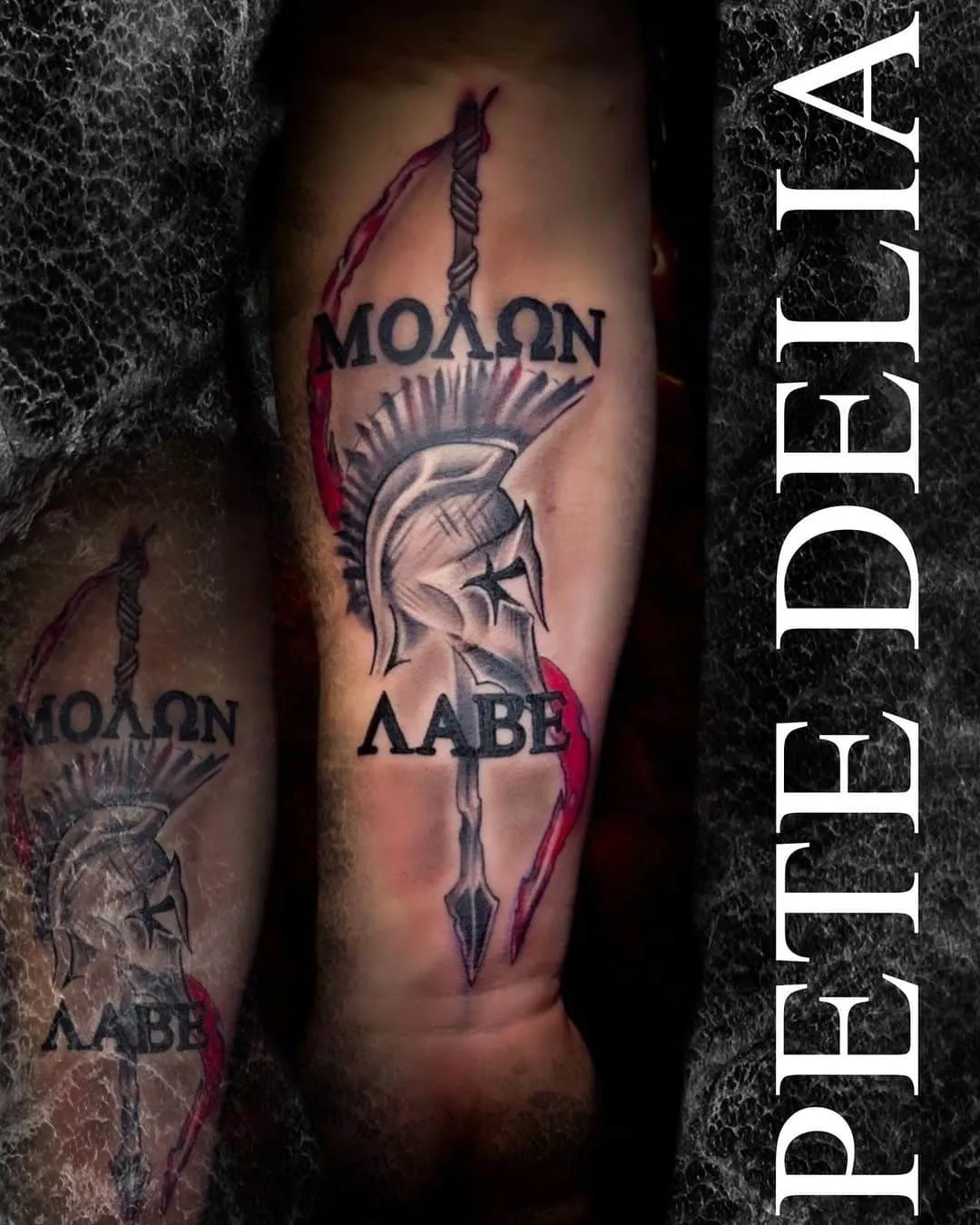 black & grey realism tattoo by Pete Delia at Fallen Raven Tattoo Studio in Simpsonville, SC