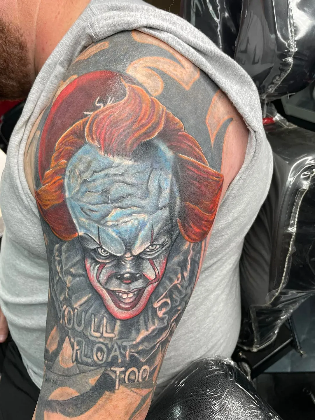 custom tattoos tattoo by TJ Cornelius at Fallen Raven Tattoo Studio in Simpsonville, SC