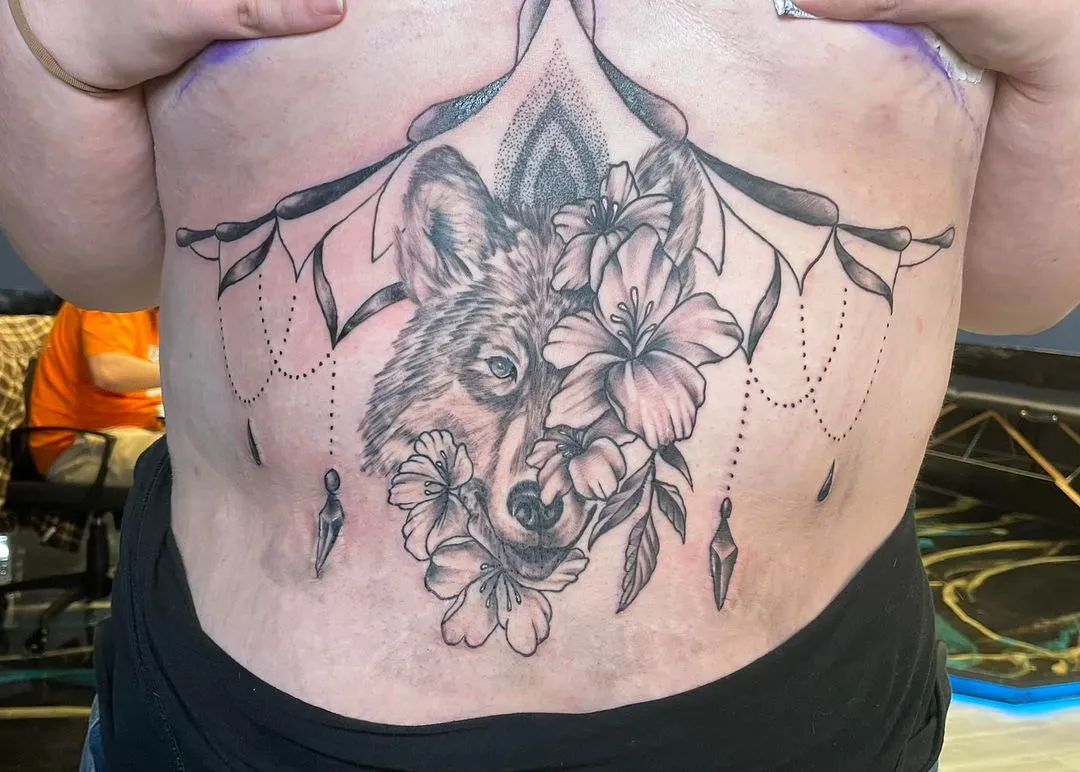 cover-ups tattoo by TJ Cornelius at Fallen Raven Tattoo Studio in Simpsonville, SC