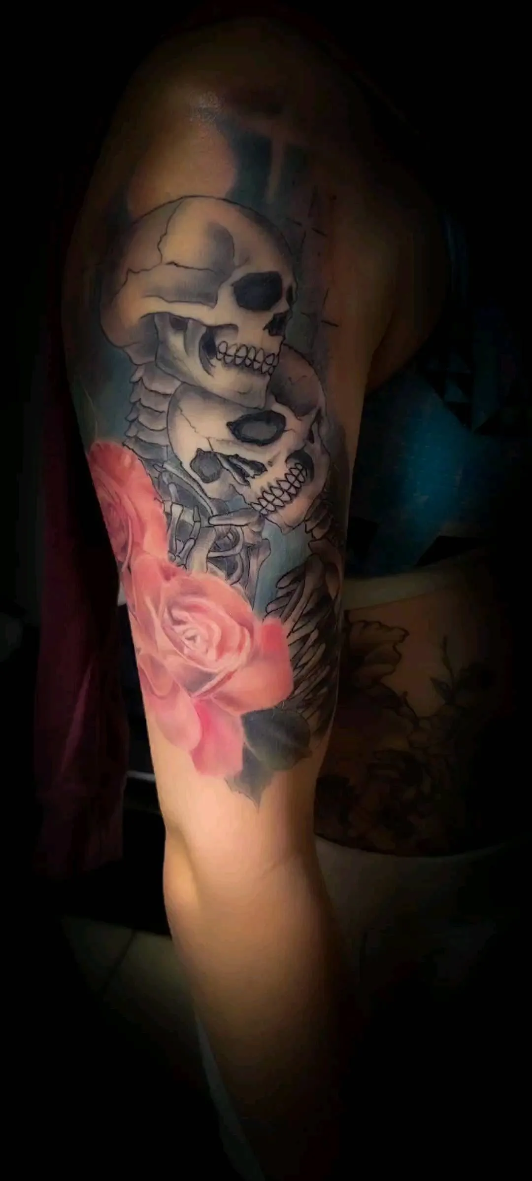 black & grey realism tattoo by Pete Delia at Fallen Raven Tattoo Studio in Simpsonville, SC