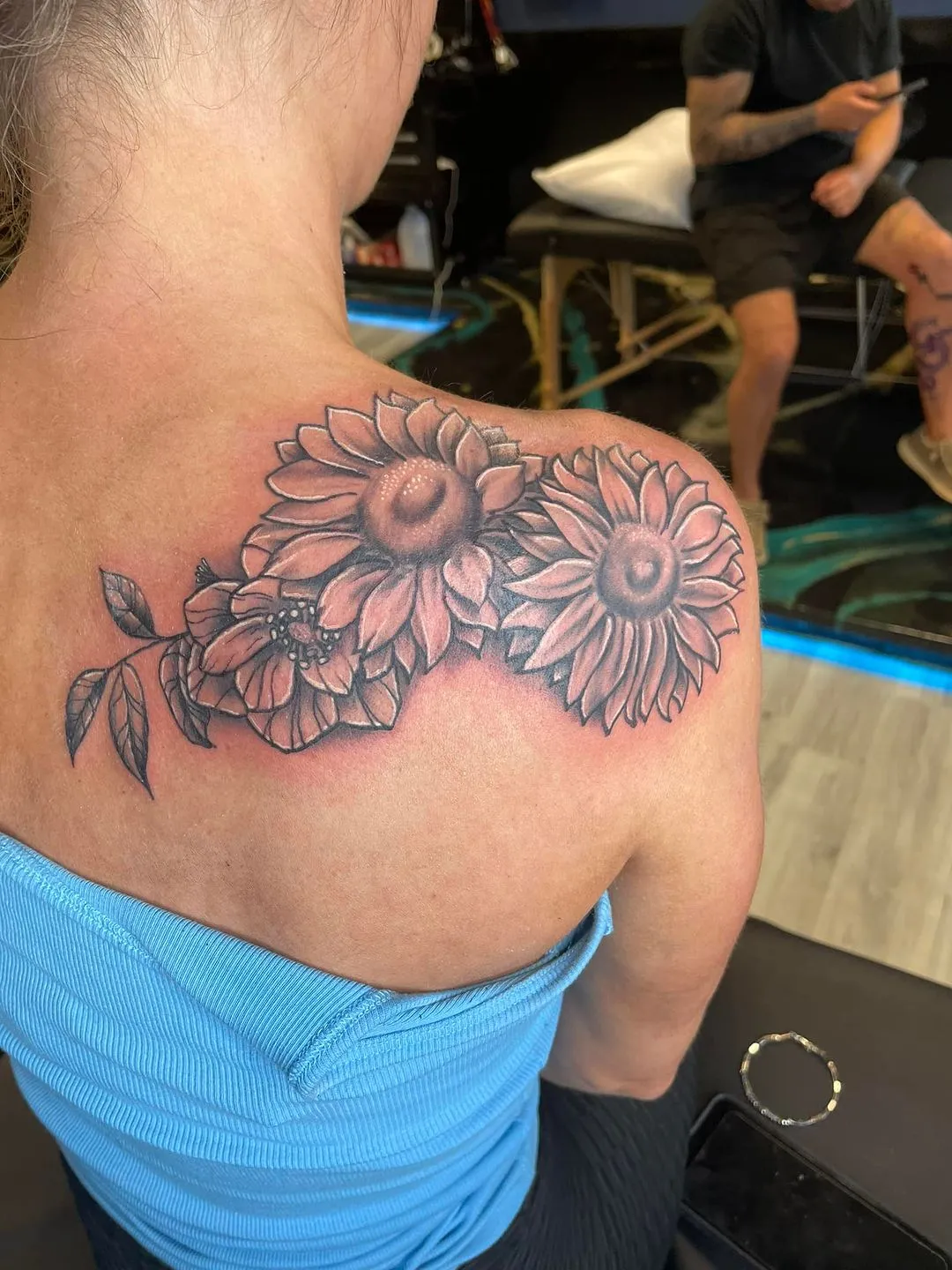 cover-ups tattoo by TJ Cornelius at Fallen Raven Tattoo Studio in Simpsonville, SC