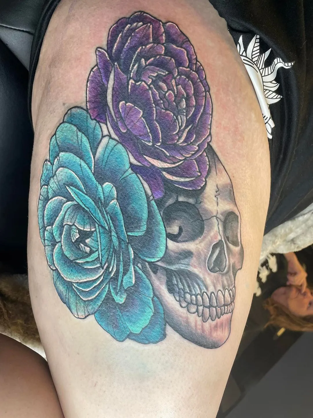 cover-ups tattoo by TJ Cornelius at Fallen Raven Tattoo Studio in Simpsonville, SC