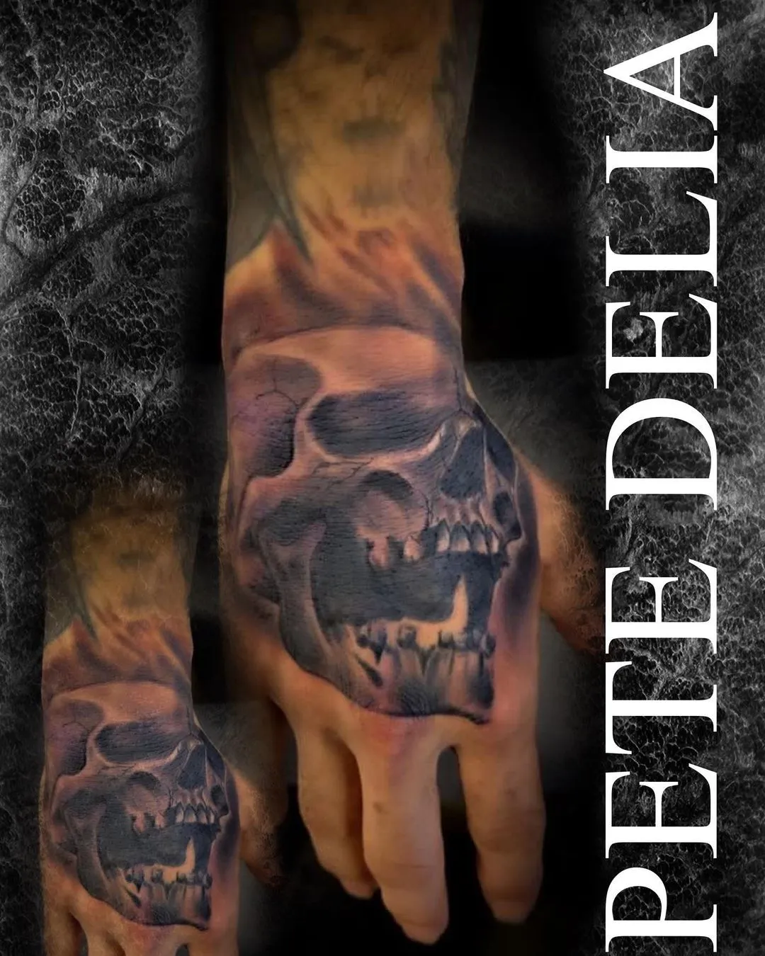 black & grey realism tattoo by Pete Delia at Fallen Raven Tattoo Studio in Simpsonville, SC
