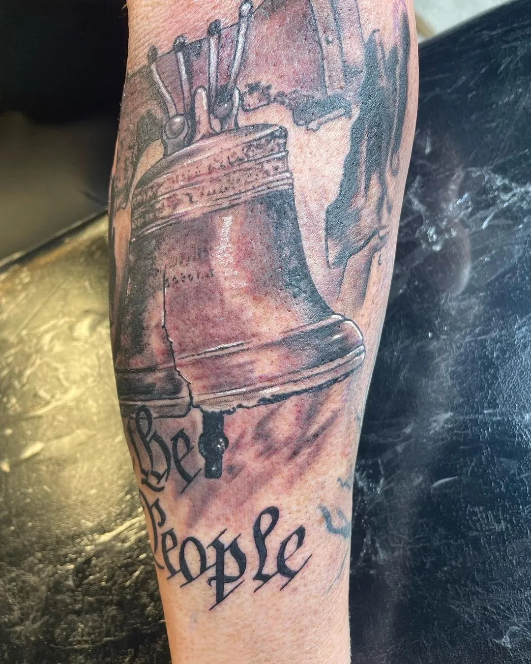 custom tattoos tattoo by TJ Cornelius at Fallen Raven Tattoo Studio in Simpsonville, SC