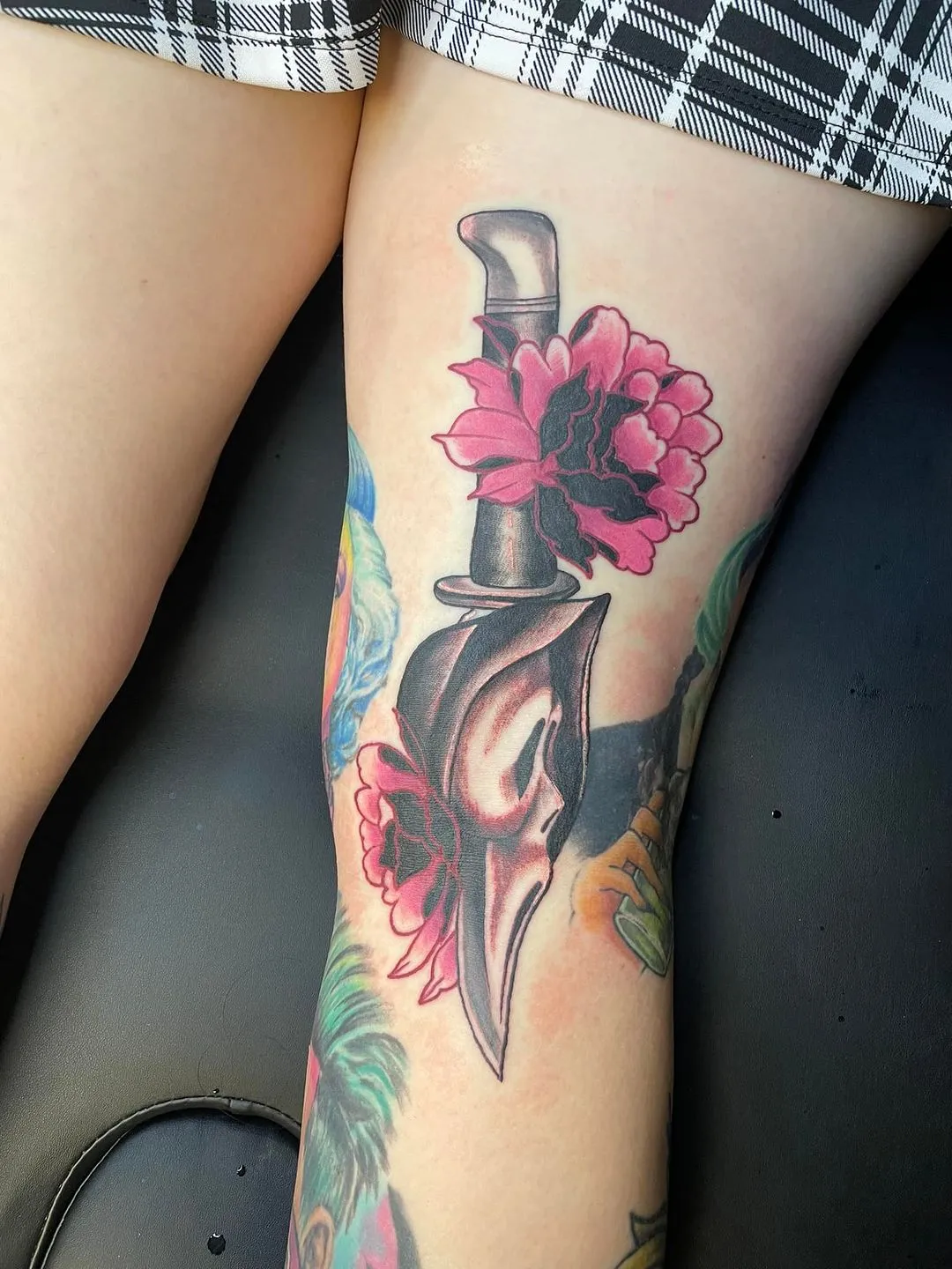 custom tattoos tattoo by TJ Cornelius at Fallen Raven Tattoo Studio in Simpsonville, SC