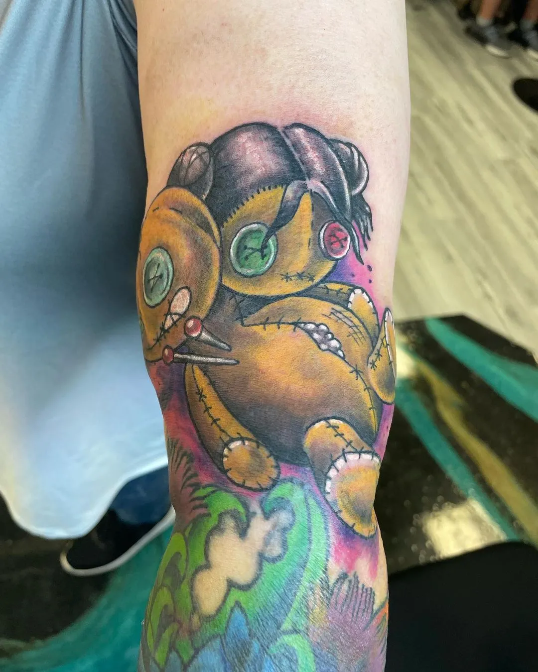 cover-ups tattoo by TJ Cornelius at Fallen Raven Tattoo Studio in Simpsonville, SC