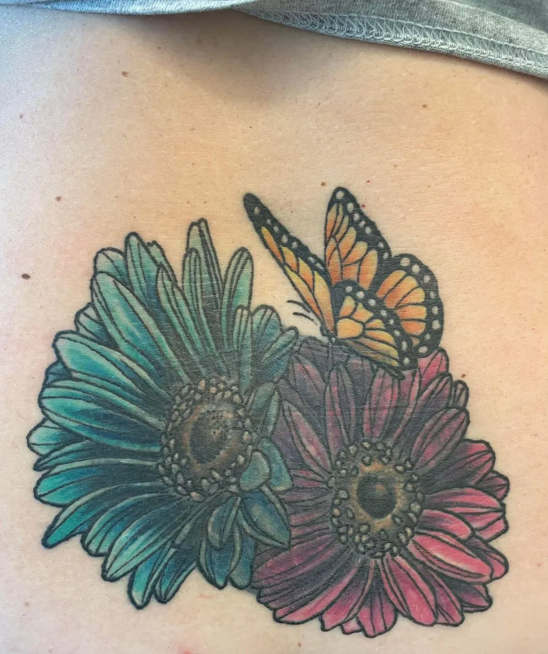 custom tattoos tattoo by TJ Cornelius at Fallen Raven Tattoo Studio in Simpsonville, SC