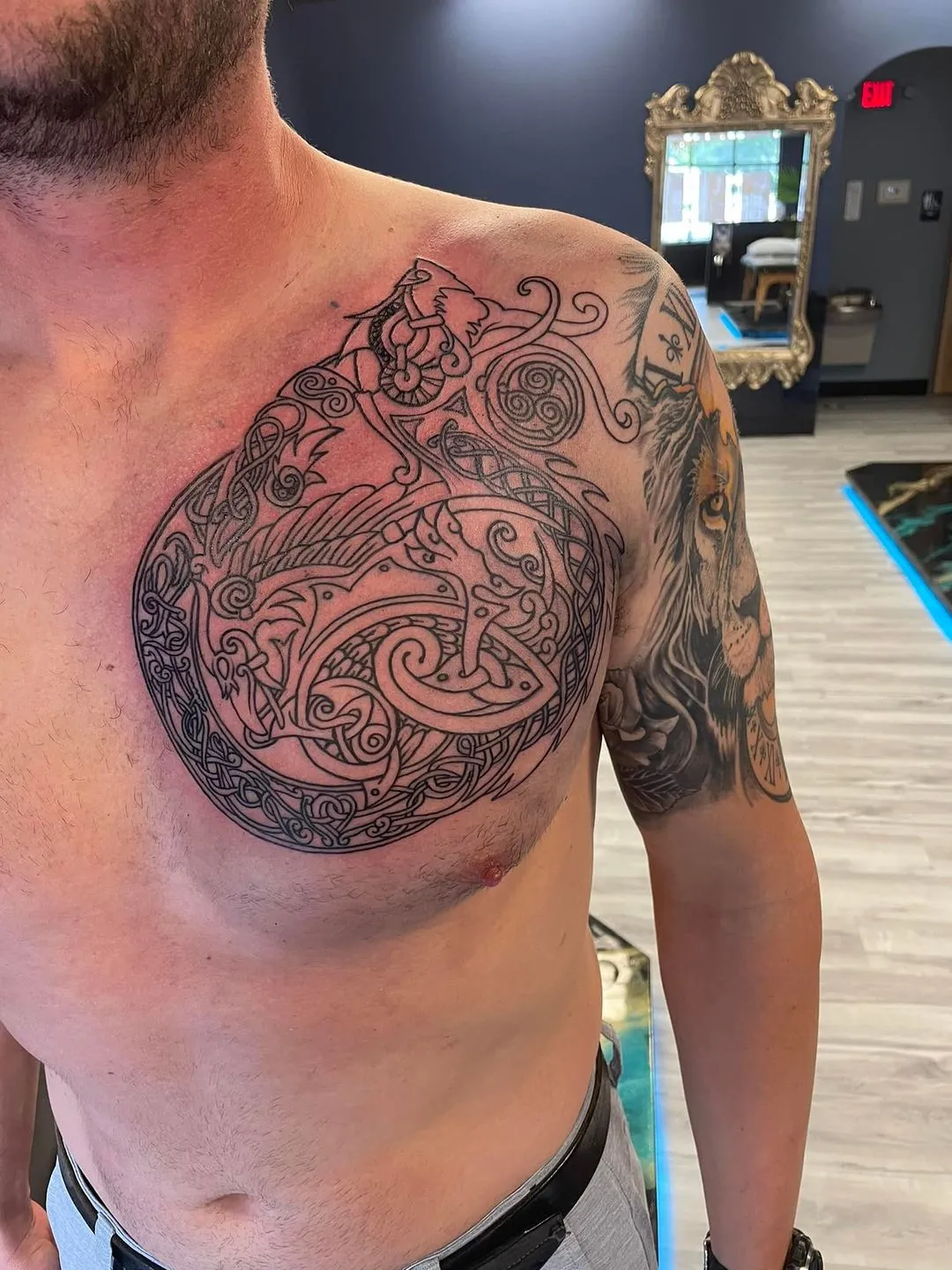 cover-ups tattoo by TJ Cornelius at Fallen Raven Tattoo Studio in Simpsonville, SC