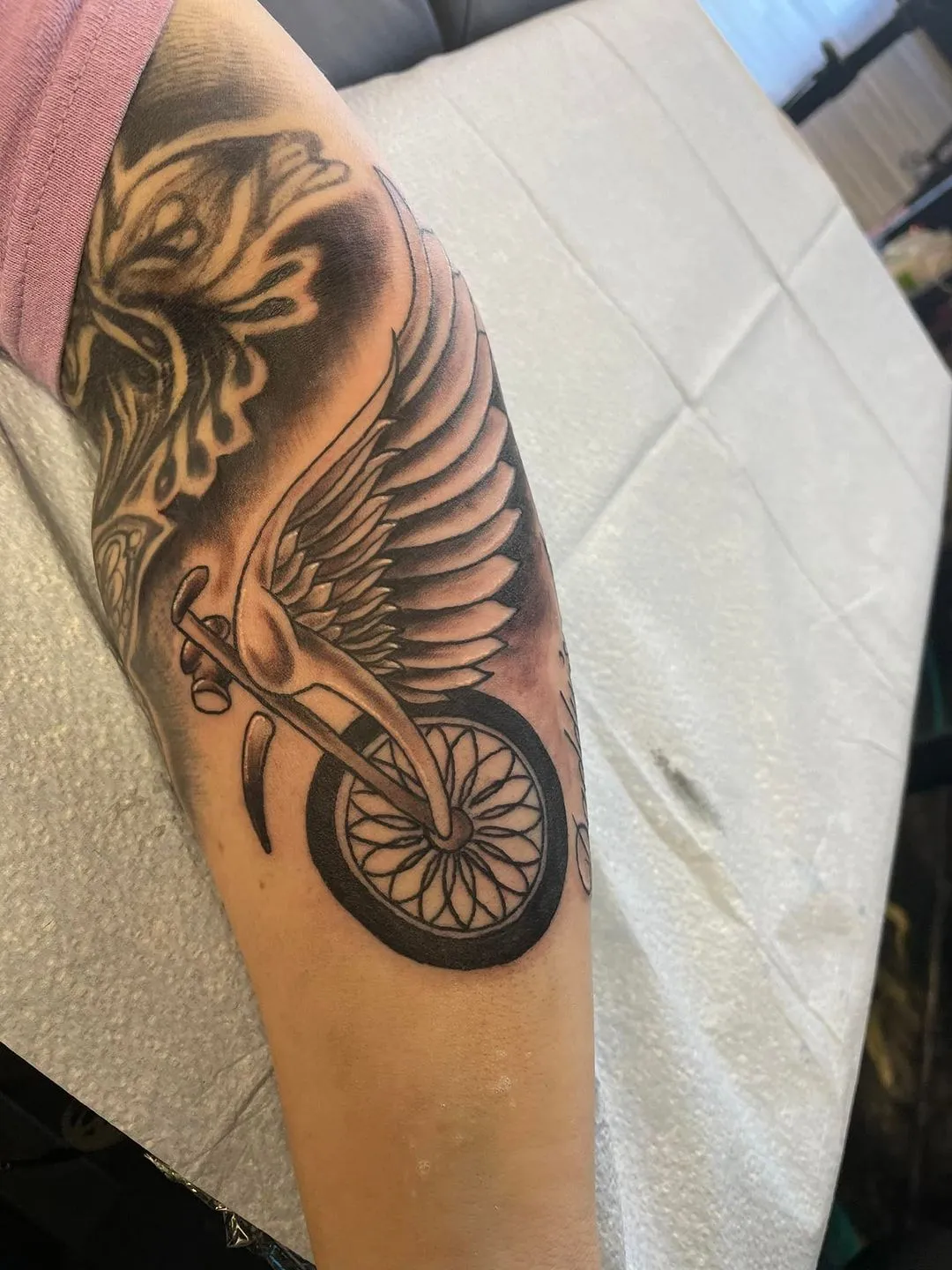 cover-ups tattoo by TJ Cornelius at Fallen Raven Tattoo Studio in Simpsonville, SC