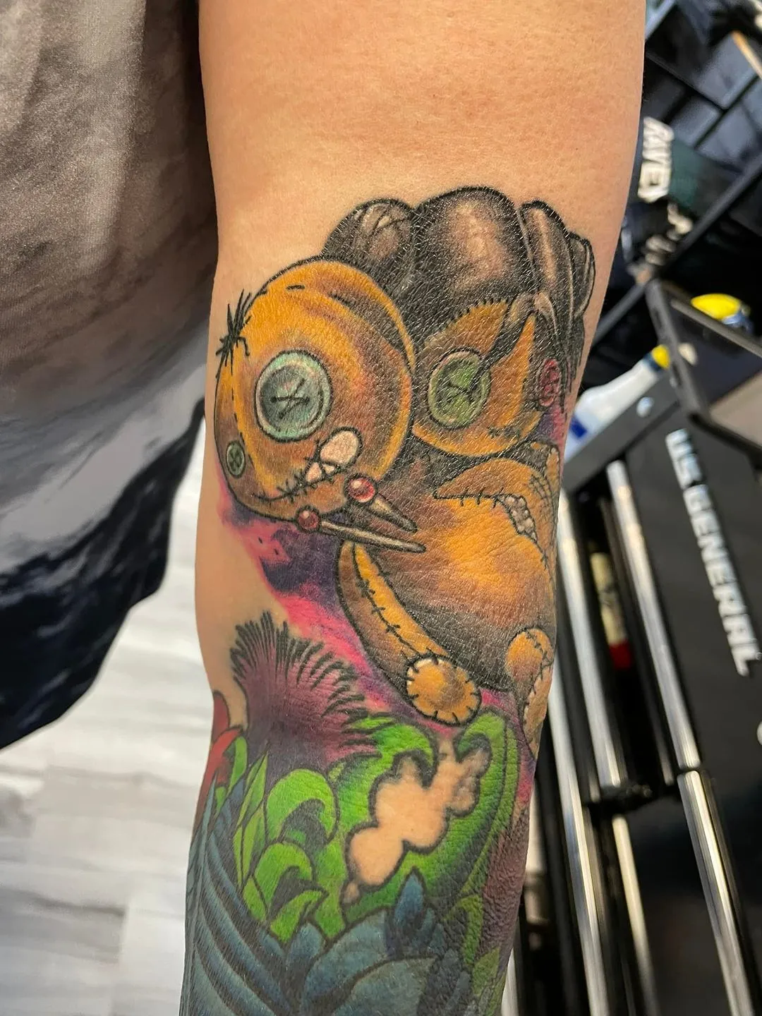 cover-ups tattoo by TJ Cornelius at Fallen Raven Tattoo Studio in Simpsonville, SC