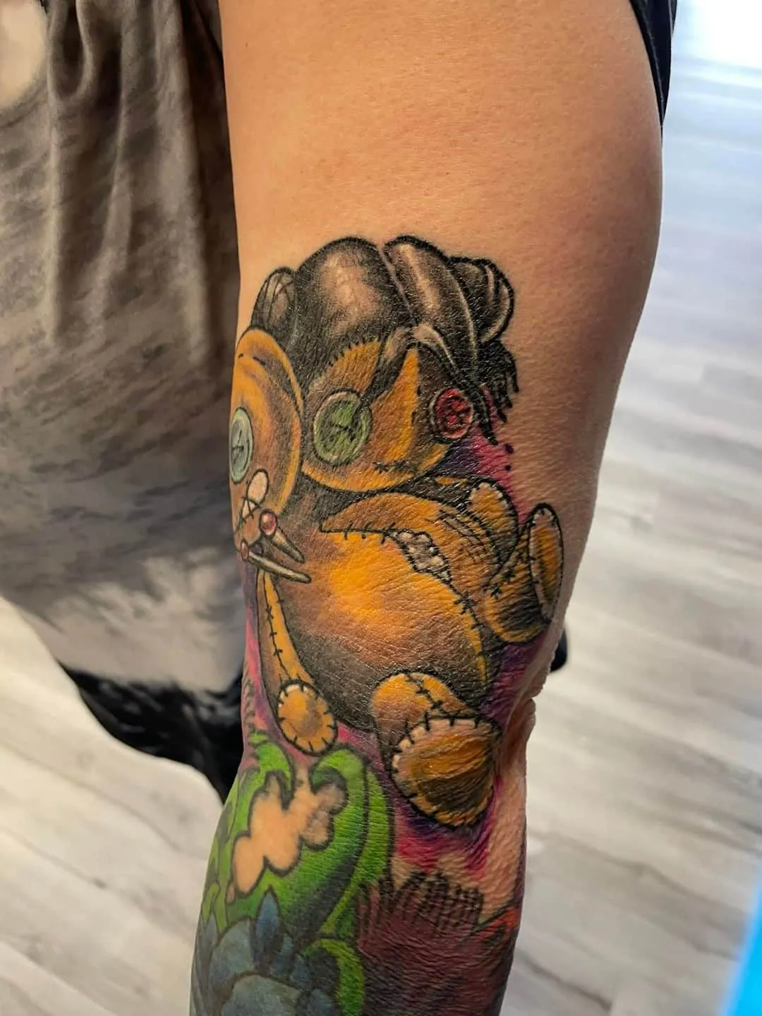 black & grey realism tattoo by TJ Cornelius at Fallen Raven Tattoo Studio in Simpsonville, SC