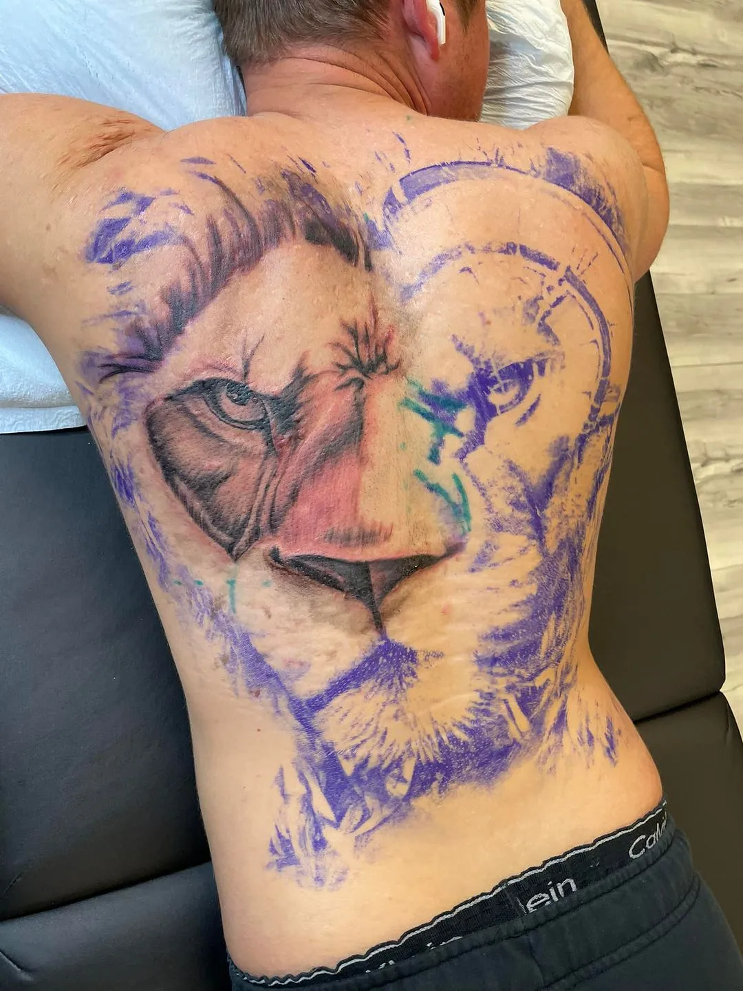 black & grey realism tattoo by TJ Cornelius at Fallen Raven Tattoo Studio in Simpsonville, SC