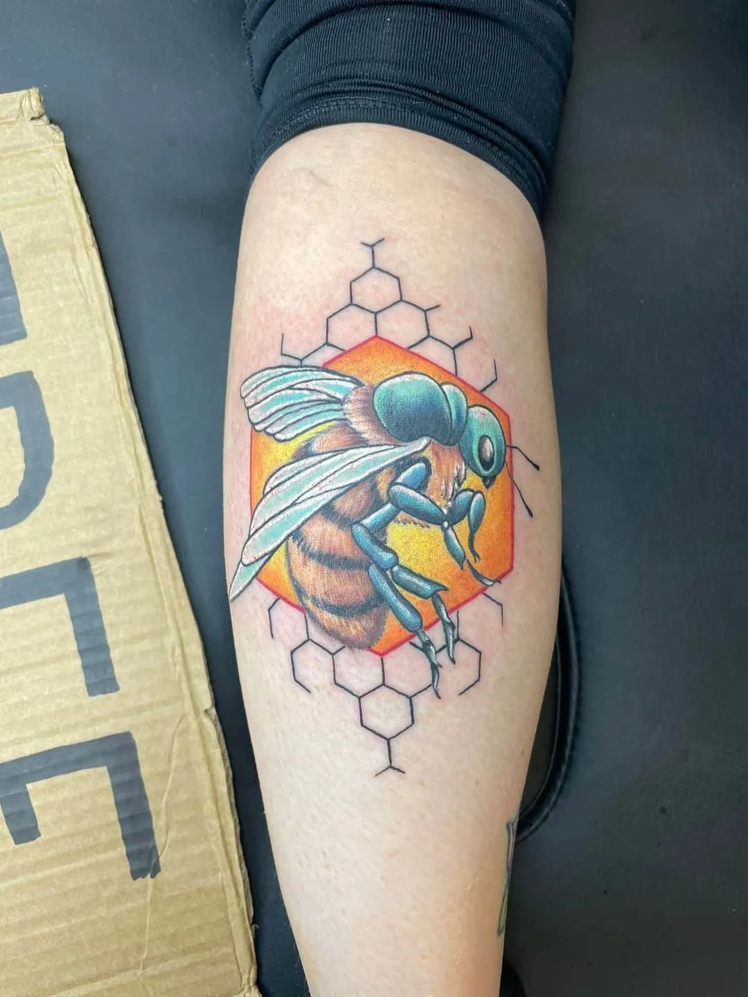 custom tattoos tattoo by TJ Cornelius at Fallen Raven Tattoo Studio in Simpsonville, SC