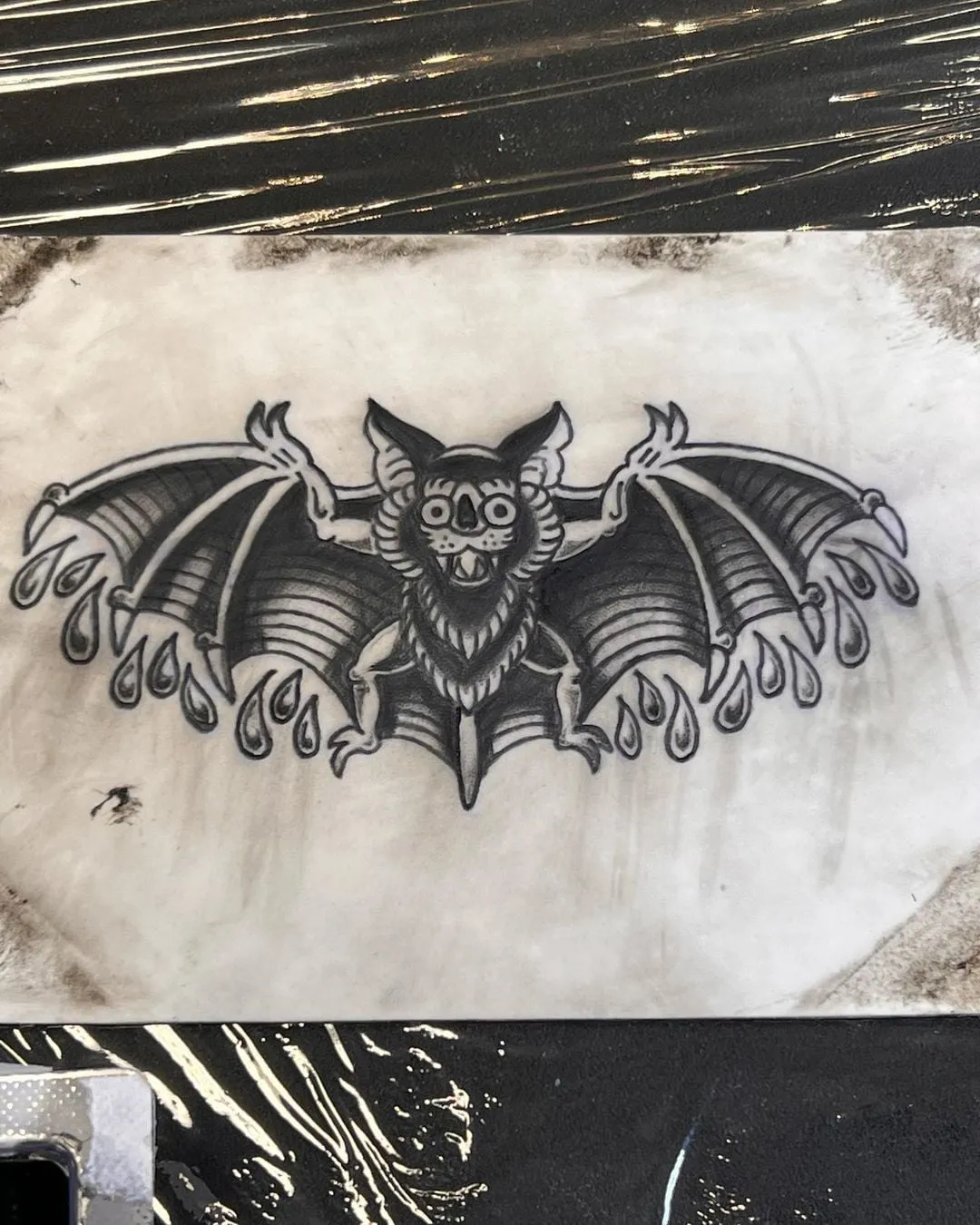 fine line tattoo by Trey Couch at Fallen Raven Tattoo Studio in Simpsonville, SC