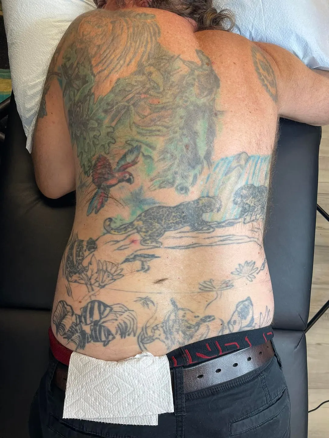 custom tattoos tattoo by TJ Cornelius at Fallen Raven Tattoo Studio in Simpsonville, SC