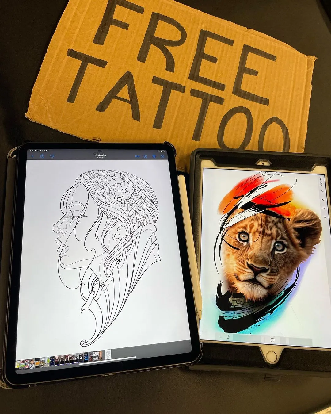 cover-ups tattoo by TJ Cornelius at Fallen Raven Tattoo Studio in Simpsonville, SC