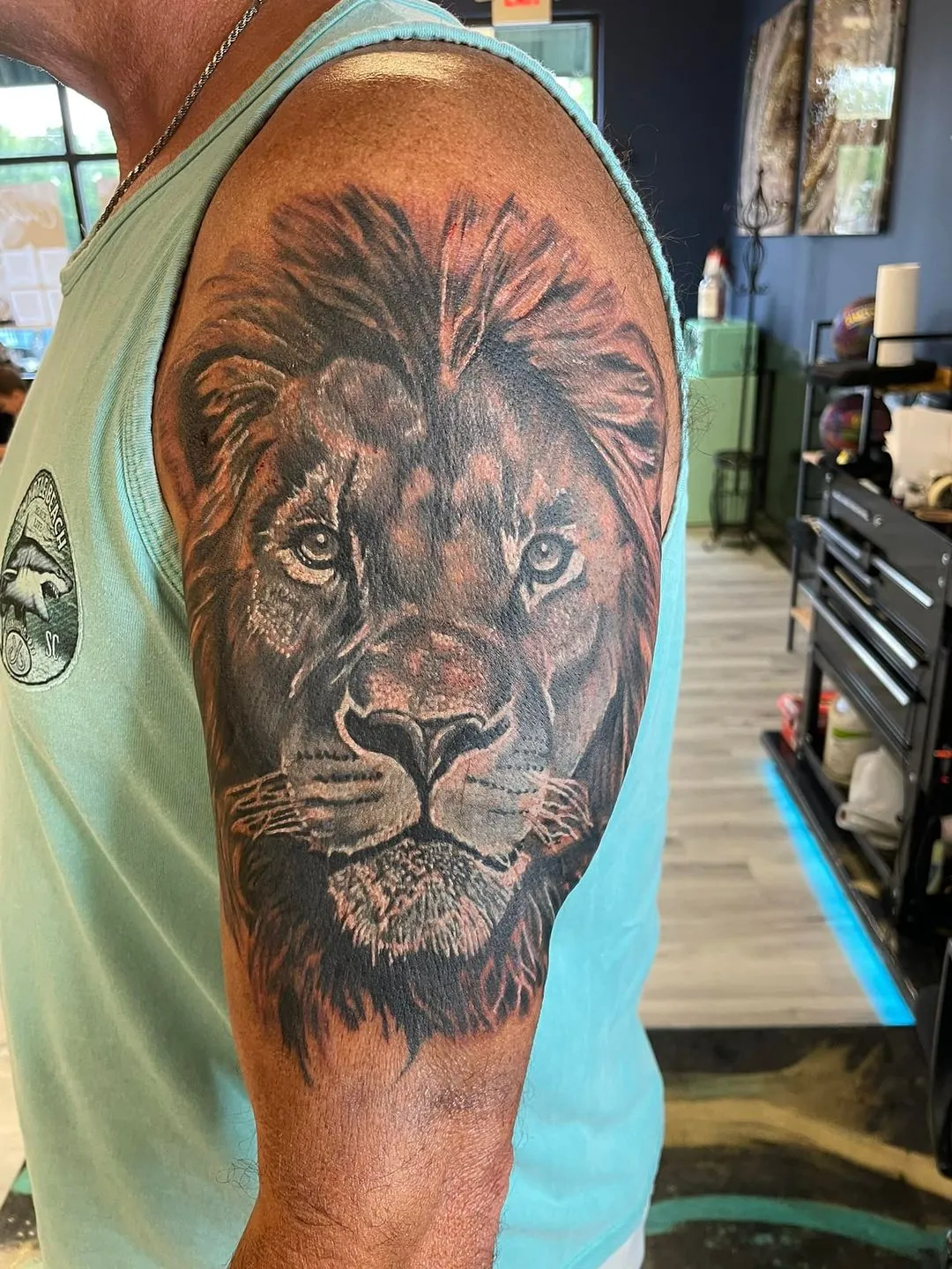 cover-ups tattoo by TJ Cornelius at Fallen Raven Tattoo Studio in Simpsonville, SC