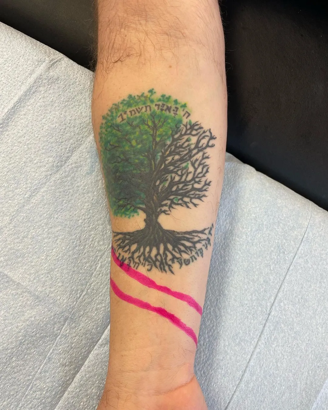 custom tattoos tattoo by TJ Cornelius at Fallen Raven Tattoo Studio in Simpsonville, SC