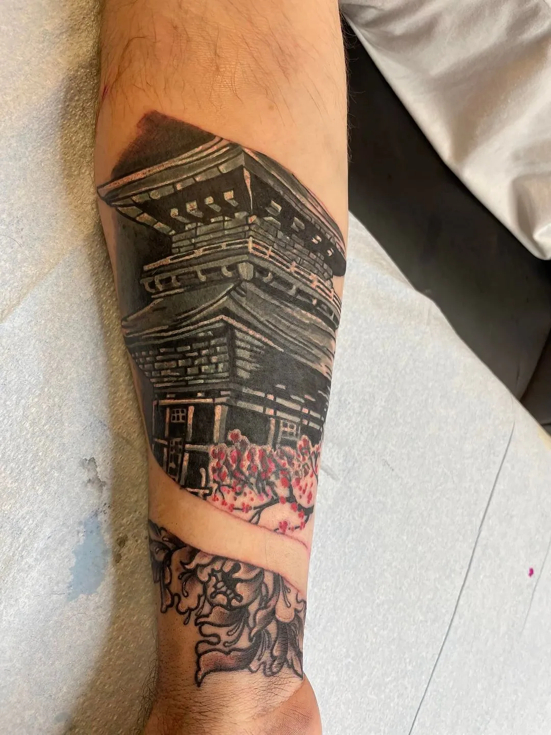 cover-ups tattoo by TJ Cornelius at Fallen Raven Tattoo Studio in Simpsonville, SC