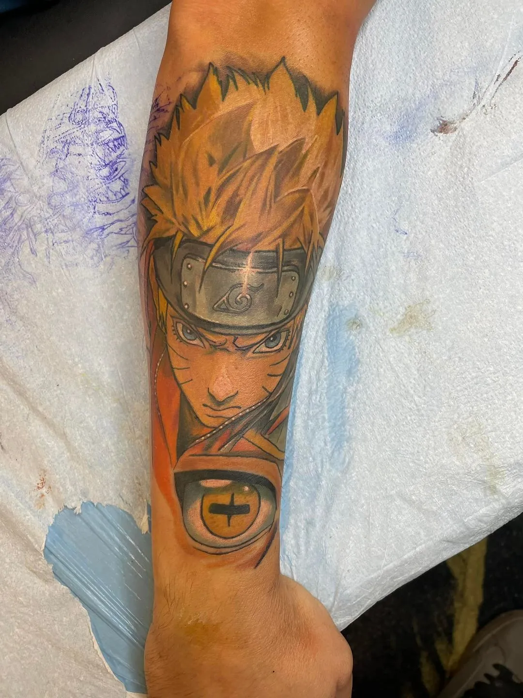 custom tattoos tattoo by TJ Cornelius at Fallen Raven Tattoo Studio in Simpsonville, SC