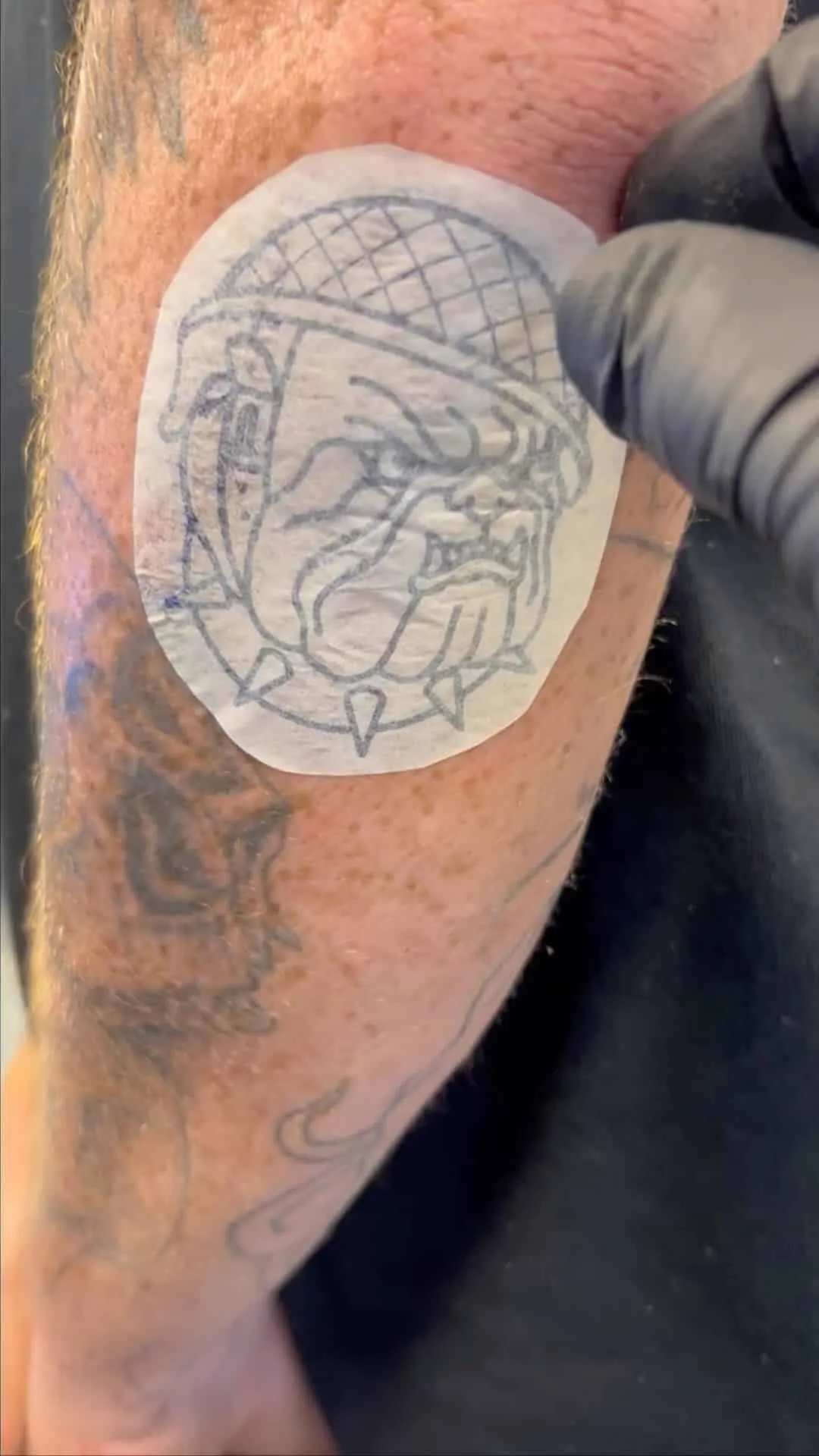 walk-ins tattoo by Trey Couch at Fallen Raven Tattoo Studio in Simpsonville, SC